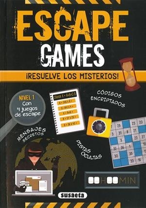 Escape Games. ¡Resuelve los misterios! Nivel 1 | 9788411960755 | Monhard, Mallory | Librería Castillón - Comprar libros online Aragón, Barbastro