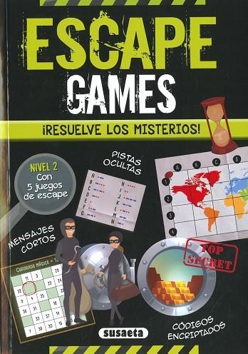 Escape Games. ¡Resuelve los misterios! Nivel 2 | 9788411960762 | Monhard, Mallory | Librería Castillón - Comprar libros online Aragón, Barbastro