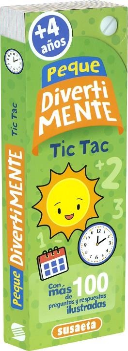 DIVERTIMENTE PEQUE Tic-tac + 4 AÑOS | 9788467798395 | Susaeta, Equipo | Librería Castillón - Comprar libros online Aragón, Barbastro