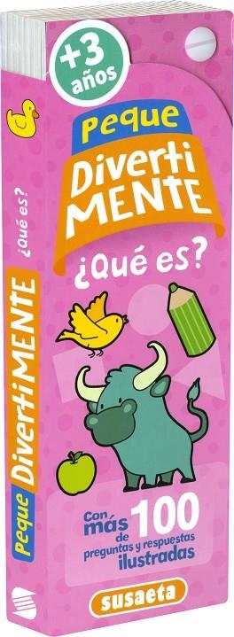 DIVERTIMENTE ¿Qué es? +3 AÑOS | 9788467798371 | Susaeta, Equipo | Librería Castillón - Comprar libros online Aragón, Barbastro