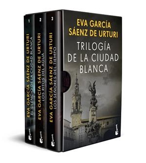 Estuche Trilogía de la Ciudad Blanca | 9788408285250 | García Sáenz de Urturi, Eva | Librería Castillón - Comprar libros online Aragón, Barbastro