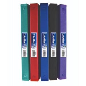 CARPETA 2 ANILLAS 25MM LOMO 30MM CON RIBETE COSIDO TELA SUPRA COLORES SURTIDOS | 8435258272152 | Librería Castillón - Comprar libros online Aragón, Barbastro