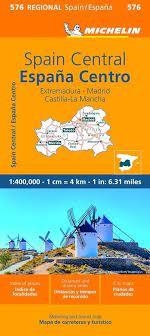 MAPA REGIONAL ESPAÑA CENTRO 576. EXTREMADURA, MADRID, CASTILLA-LA MANCHA 11576 | 9782067259034 | VV.AA. | Librería Castillón - Comprar libros online Aragón, Barbastro
