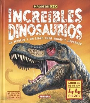 Increíbles dinosaurios | 9788467793789 | Ediciones, Susaeta | Librería Castillón - Comprar libros online Aragón, Barbastro