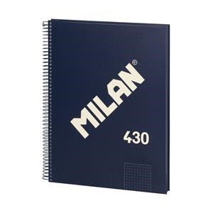 CUADERNO MILAN SERIE 1918 ESPIRAL A4 80H CUADRICULA AZUL | 8411574106227 | Librería Castillón - Comprar libros online Aragón, Barbastro