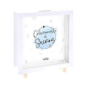 HUCHA DE MADERA BLANCA COLECCIONISTA DE SUEÑOS | 8435458072170 | Librería Castillón - Comprar libros online Aragón, Barbastro