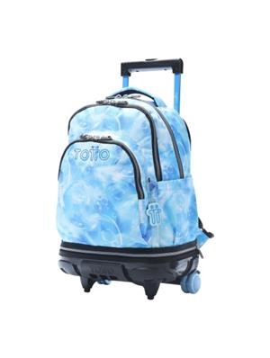 MOCHILA CON RUEDAS DESMONTABLE TIZA GLITTER TOTTO 9J7 | 7704758843003 | Librería Castillón - Comprar libros online Aragón, Barbastro