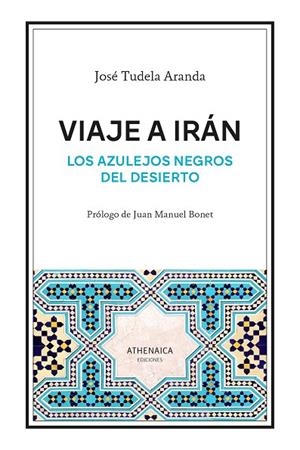 Viaje a Irán : Los azulejos negros del desierto | 9788419874450 | Tudela Aranda, José | Librería Castillón - Comprar libros online Aragón, Barbastro