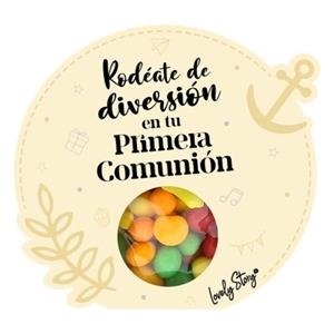 CAJITA CHUCHES 100GR - RODEATE DE DIVERSIÓN EN TU PRIMERA COMUNIÓN | 8435458083626 | Librería Castillón - Comprar libros online Aragón, Barbastro