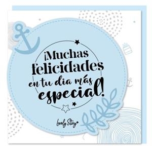 TARJETA DE FELICITACIÓN MUCHAS FELICIDADES EN TU DÍA MÁS ESPECIAL | 8435458083053 | Librería Castillón - Comprar libros online Aragón, Barbastro