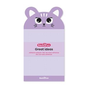 BLOC NOTAS GATITA B2F | 8422593287170 | Librería Castillón - Comprar libros online Aragón, Barbastro