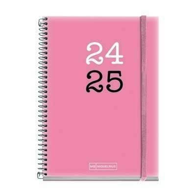 AGENDA ESCOLAR 2024/25 MIQUELRIUS 117x182 DÍA PÁGINA ACTIVA COLLEGE ROSA MR26623 | 8422593266236 | Librería Castillón - Comprar libros online Aragón, Barbastro