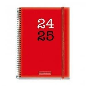 AGENDA ESCOLAR 2024/25 MIQUELRIUS 117x182 DÍA PÁGINA ACTIVA COLLEGE ROJO MR26622 | 8422593266229 | Librería Castillón - Comprar libros online Aragón, Barbastro
