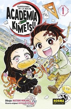 GUARDIANES DE LA NOCHE. ACADEMIA KIMETSU 01 | 9788467969160 | GOTOUGE, KOYOHARU | Librería Castillón - Comprar libros online Aragón, Barbastro