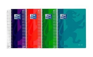 AGENDA CURSO 2024/25 12x18 OXFORD SCHOOL DÍA PÁGINA ESPIRAL - 4 COLORES SURTIDOS | 8427291055311 | Librería Castillón - Comprar libros online Aragón, Barbastro