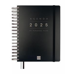 AGENDA TEMPUS 16 MESES 1/4 SEMANA VISTA VERTICAL 2024/25 NEGRA | 8422952376316 | Librería Castillón - Comprar libros online Aragón, Barbastro