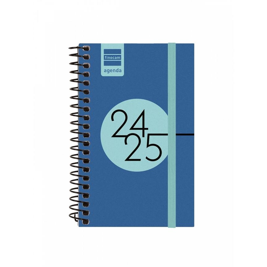 AGENDA CURSO FINOCAM 2024/25 SEMANA VISTA HORIZONTAL E3 AZUL | 8422952378181 | Librería Castillón - Comprar libros online Aragón, Barbastro