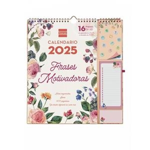 CALENDARIO DE PARED FINOCAM PLUS 16 MESES 2024/25 FRASES MOTIVADORAS | 8422952378921 | Librería Castillón - Comprar libros online Aragón, Barbastro