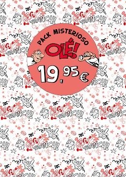 Pack misterioso Olé! rojo (Olé! Mortadelo) | 9788402430151 | Francisco Ibáñez | Librería Castillón - Comprar libros online Aragón, Barbastro