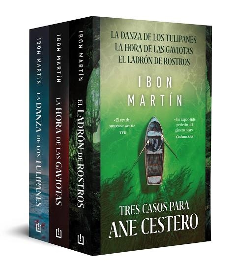 Tres casos para Ane Cestero (pack con: La danza de los tulipanes | La hora de la | 9788466377959 | Ibon Martín | Librería Castillón - Comprar libros online Aragón, Barbastro