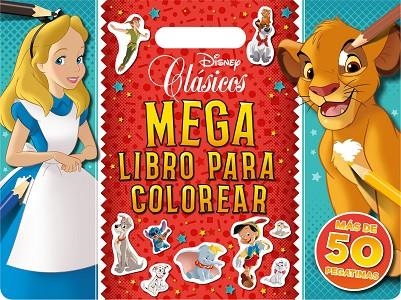Clásicos Disney. Megalibro para colorear | 9788419547163 | Disney | Librería Castillón - Comprar libros online Aragón, Barbastro