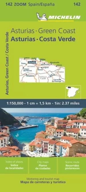 MAPA ZOOM ESPAÑA (ASTURIAS - COSTA VERDE) | 9782067258860 | VV.AA. | Librería Castillón - Comprar libros online Aragón, Barbastro