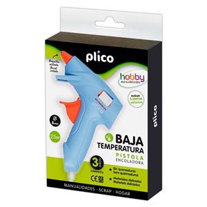 PISTOLA TERMOFUSIBLE MINI BAJA TEMPERATURA PLICO | 8437013133869 | Librería Castillón - Comprar libros online Aragón, Barbastro