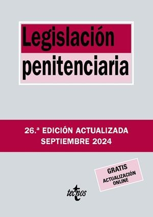 Legislación penitenciaria | 9788430990979 | Editorial Tecnos | Librería Castillón - Comprar libros online Aragón, Barbastro
