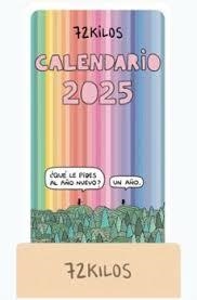 CALENDARIO SOBREMESA DE TARJETAS 2025 72 KILOS | 8432715167624 | Librería Castillón - Comprar libros online Aragón, Barbastro