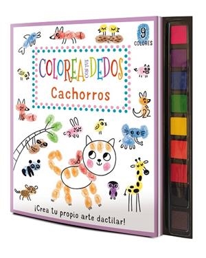 COLOREA CON TUS DEDOS: CACHORROS | 9788468370798 | Herasimova, Olena / Lott, Amanda | Librería Castillón - Comprar libros online Aragón, Barbastro