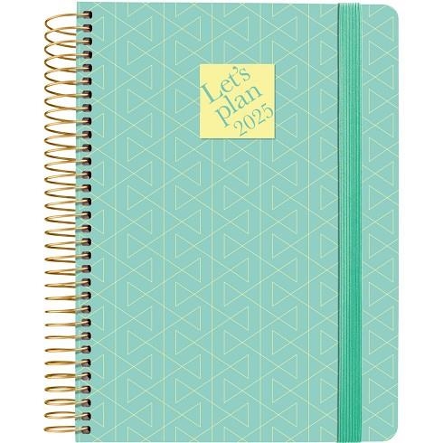 AGENDA 2025 GEOMETRIC 15X21 DÍA PÁGINA SOFT ESPIRAL METALICA CUATRILINGUE TURQUESA FSC GRAFOPLÁS | 8413623172726 | Librería Castillón - Comprar libros online Aragón, Barbastro