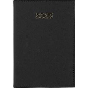 AGENDA 2025 ZURICH 16,5X24 SEMANA VISTA VINILO TAPA DURA CUATRILINGUE NEGRO FSC GRAFOPLÁS | 8413623173983 | Librería Castillón - Comprar libros online Aragón, Barbastro