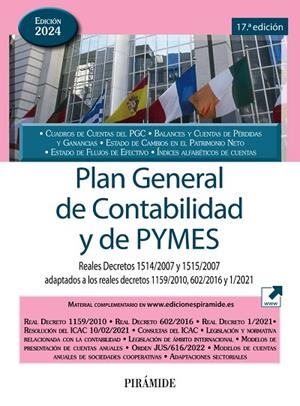 Plan General de Contabilidad y de PYMES | 9788436849837 | Ediciones Pirámide | Librería Castillón - Comprar libros online Aragón, Barbastro