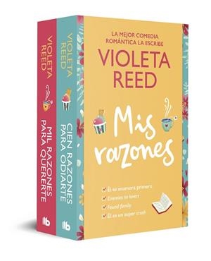 Mis razones (pack con: Cien razones para odiarte | Mil razones para quererte) (M | 9788410381124 | Reed, Violeta | Librería Castillón - Comprar libros online Aragón, Barbastro