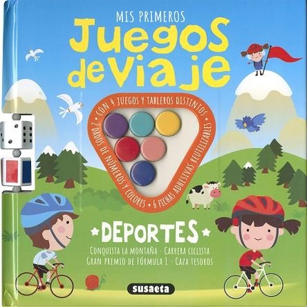 Mis primeros juegos de viaje. Deportes | 9788411963053 | Susaeta Ediciones | Librería Castillón - Comprar libros online Aragón, Barbastro
