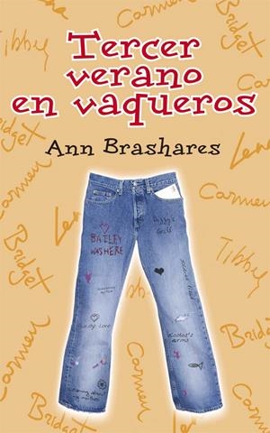 TERCER VERANO EN VAQUEROS | 9788467508598 | BRASHARES, ANN | Librería Castillón - Comprar libros online Aragón, Barbastro