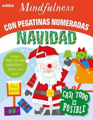 MINDFULNESS CON PEGATINAS NUMERADAS: NAVIDAD | 9788468370811 | Robertson, Eve / Abbott, Simon | Librería Castillón - Comprar libros online Aragón, Barbastro