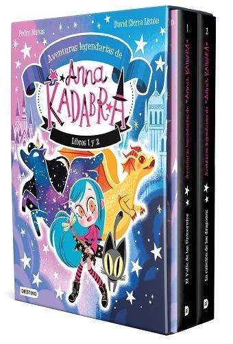 Anna Kadabra. Estuche Aventuras legendarias 1 y 2 | 9788408295518 | Mañas, Pedro / Sierra Listón, David | Librería Castillón - Comprar libros online Aragón, Barbastro