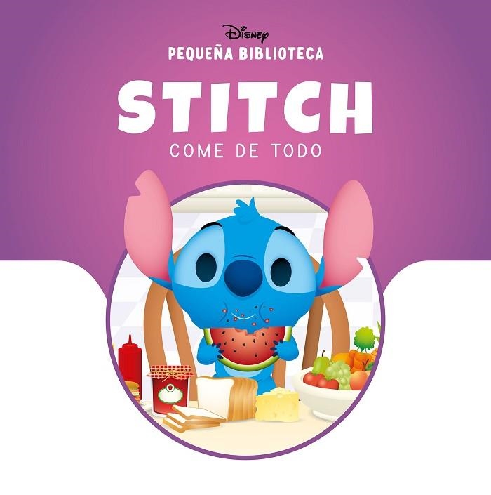 Pequeña Biblioteca Disney. Stitch come de todo | 9788410029873 | Disney | Librería Castillón - Comprar libros online Aragón, Barbastro