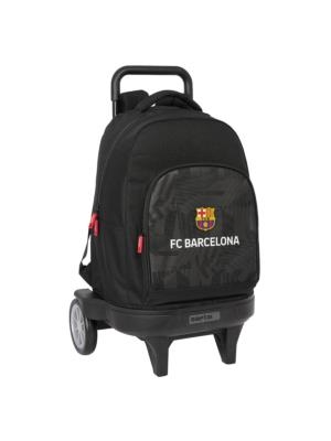 MOCHILA GRANDE C/RUEDAS COMPACT EVOL EXT F.C.BARCELONA BLACK 24/25 | 8412688579617 | Librería Castillón - Comprar libros online Aragón, Barbastro
