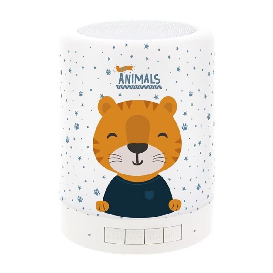 LÁMPARA ALTAVOZ BLUETOOTH/ - BLUETOOTH SPEAKER LAMP -TIGRE | 8435458094097 | Librería Castillón - Comprar libros online Aragón, Barbastro
