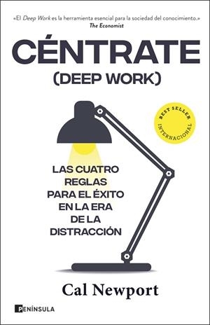 Céntrate (Deep Work) | 9788411000512 | Newport, Cal | Librería Castillón - Comprar libros online Aragón, Barbastro
