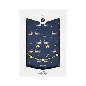 BISUTERIA COLGANTE+PENDIENTES LOVELY STORY  BLUE GUAU | 8435458089666 | Librería Castillón - Comprar libros online Aragón, Barbastro