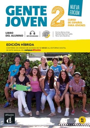 Gente Joven NE 2 Ed. híbrida L. del alumno | 9788419236432 | Solis Sallés, Matilde; Sans Baulenas, Neus ; Alonso Aija, Encina | Librería Castillón - Comprar libros online Aragón, Barbastro