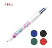 BOLIGRAFO BIC 4 COLORES DECORADOS TIEDYE | 3086123679573 | Librería Castillón - Comprar libros online Aragón, Barbastro