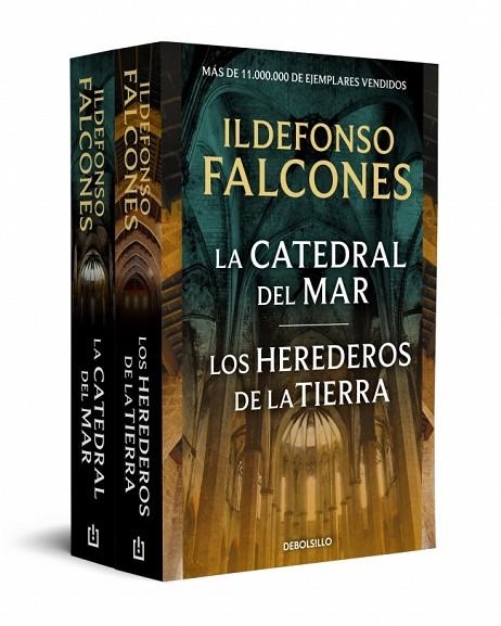 Ildefonso Falcones (edición pack con: La catedral del mar | Los herederos de la | 9788466381963 | Falcones, Ildefonso | Librería Castillón - Comprar libros online Aragón, Barbastro