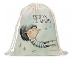 (23).BOLSA DE TELA ESTO ES EL AMOR.(MINIMONI) | 8400085997400 | Librería Castillón - Comprar libros online Aragón, Barbastro
