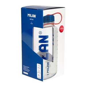 BOTELLA TRANSPARENTE TRITAN MILAN NATA 624 1 LITRO | 8411574106401 | Librería Castillón - Comprar libros online Aragón, Barbastro