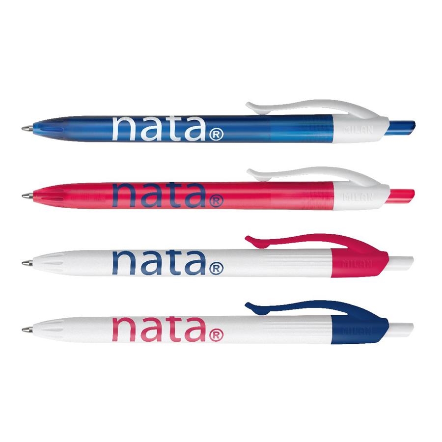 BOLIGRAFO MILAN NATA 624 P1 (COLORES SURTIDOS) | 8411574106517 | Librería Castillón - Comprar libros online Aragón, Barbastro