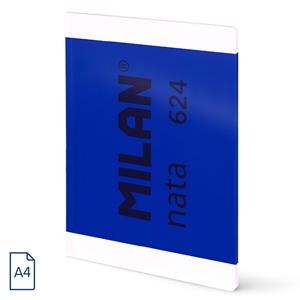 LIBRETA MILAN NATA 624 A4 48H LISO AZUL | 8411574111535 | Librería Castillón - Comprar libros online Aragón, Barbastro